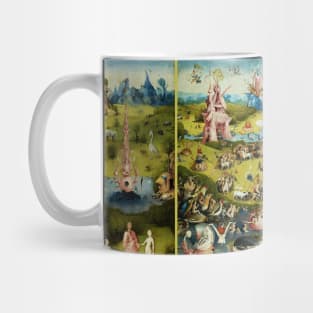 Garden of Earthly Delights , Paradise and Hell by Hieronymus Bosch Mug